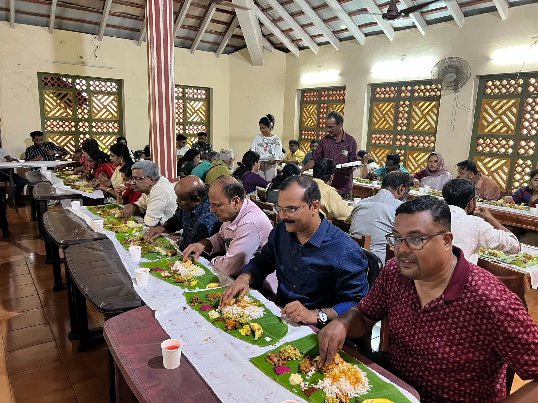 Around the table
